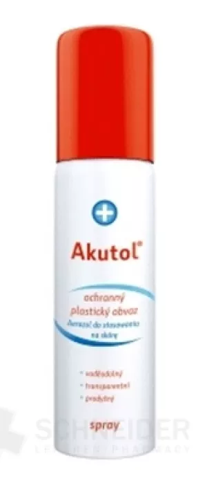 Nehmen Sie das Spray auf