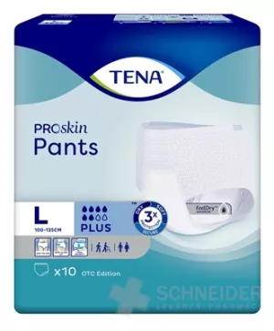 TENA Pants Plus L dehnbare Inkontinenzhosen 1x10 Stk